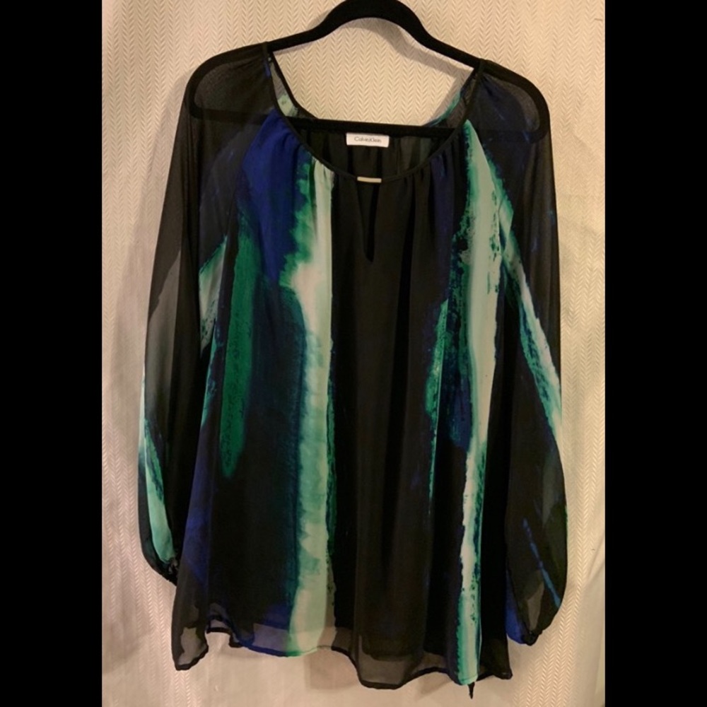 1X Calvin Klein dress top